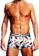 Prowler Leather Pride Trunk - Large - White/black