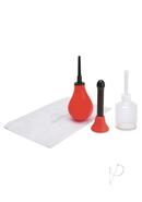 Cleanscene Anal Douche Set With Classic And Flared Base -...