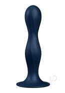 Satisfyer Double Ball-r Silicone Vibrating Balls - Dark Blue