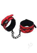 Sex And Mischief Amor Handcuffs - Red/black